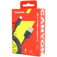 CANYON cable UC-2 USB-C 5W 2m Black - Image 3