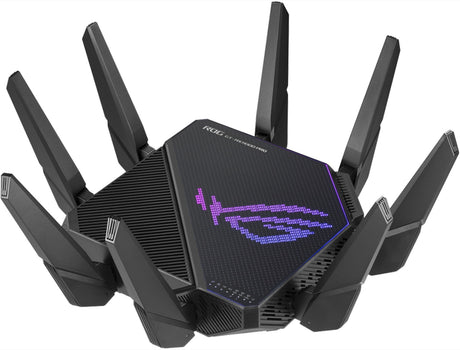 ASUS ROUTER, Gaming, 2.4GHz 4x4 upto 1148Mbps, 5GHz-2 4x4 upto 4808Mbps, 2xWAN, 4xLAN, 2xUSB