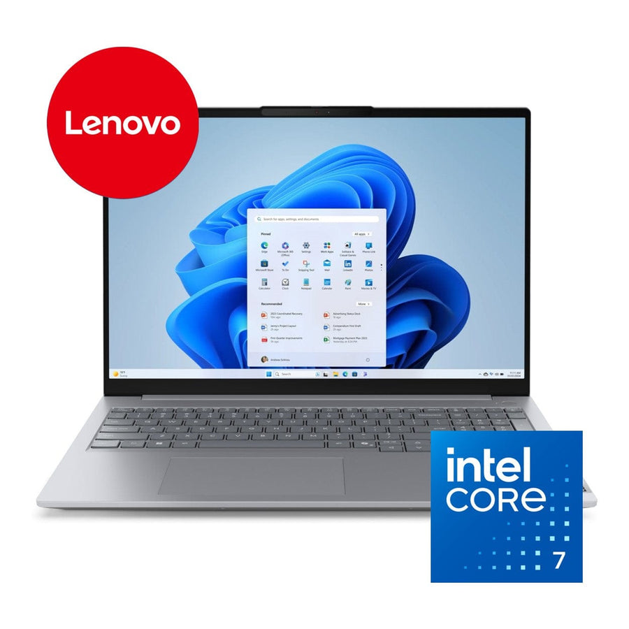 Lenovo ThinkBook 16 G9 IRL 16-inch WUXGA Laptop Intel Core 7-240H 512GB SSD 16GB RAM Windows 11 Pro