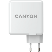 CANYON H-100, GAN 100W charger Input:100V-240V Output: USB-C1/C2: 5V 3A, 9V 3A, 12V 3A, 15V 3A