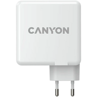 CANYON H-100, GAN 100W charger Input:100V-240V Output: USB-C1/C2: 5V 3A, 9V 3A, 12V 3A, 15V 3A, 20V 5A USB-A - Image 2