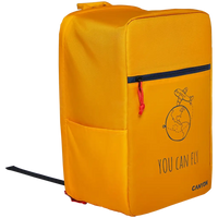 CANYON CSZ-03, cabin size backpack for 15.6'' laptop, polyester,yellow - Image 2