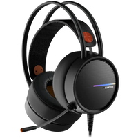CANYON INTERCEPTOR GH-8A, Gaming headset 3.5mm jack plus USB connector for LED backlight, adjustable