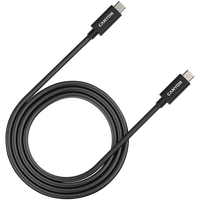 CANYON UC-44, cable, U4-CC-5A1M-E, USB4 TYPE-C to TYPE-C cable assembly 40G 1m 5A 240W(ERP) with E-MARK, CE