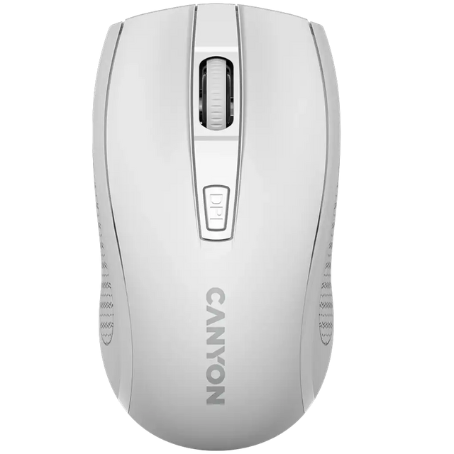 CANYON MW-7, 2.4Ghz wireless mouse, 6 buttons, DPI 800/1200/1600, with 1 AA battery ,size