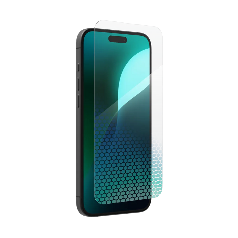 ZAGG InvisibleShield Glass XTR4 Privacy Screen Protector for iPhone 16 Plus and 15 Plus