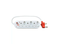 Acconet 6-Way Multiplug with 3x 16A SA and 3x 5A 2 Pin Sockets