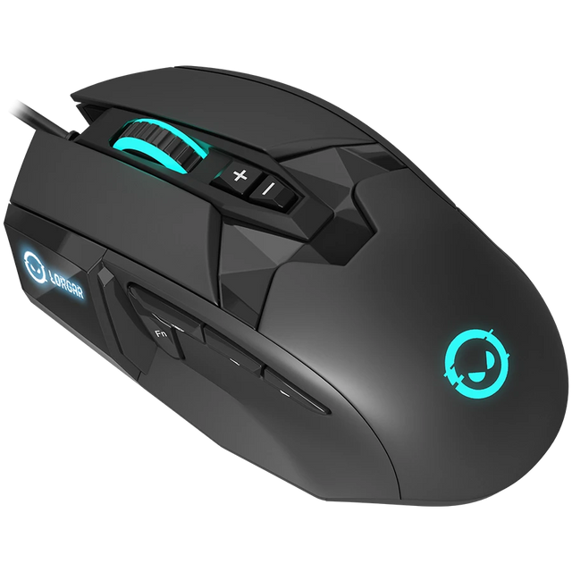 LORGAR Stricter 579, gaming mouse, 9 programmable buttons, Pixart PMW3336 sensor, DPI up to 12 000, 50