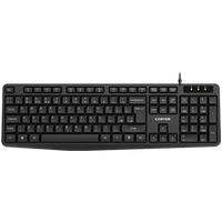 CANYON keyboard KB-1 EN Wired Black