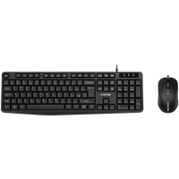 CANYON SET-1 EN Keyboard+Mouse Wired Black