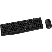 CANYON SET-1 EN Keyboard+Mouse Wired Black - Image 2