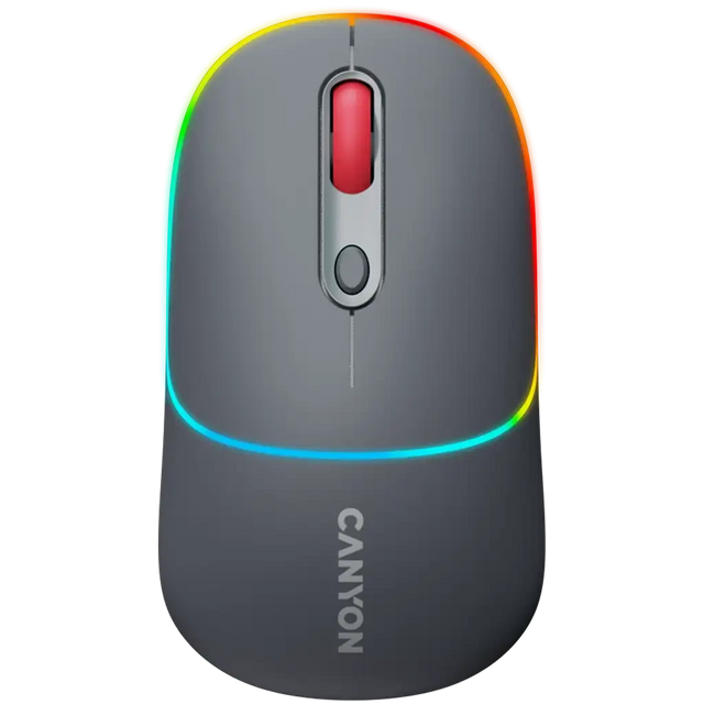 CANYON mouse MW-22 2in1 BT/ Wireless Dark Grey