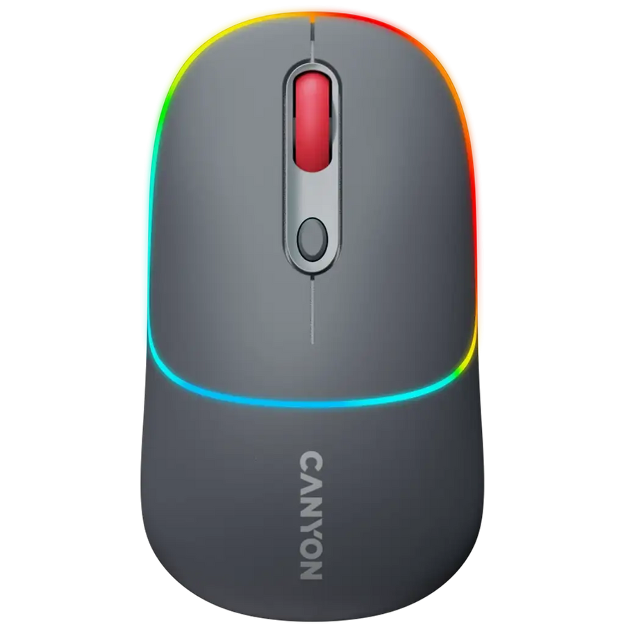 CANYON mouse MW-22 2in1 BT/ Wireless Dark Grey