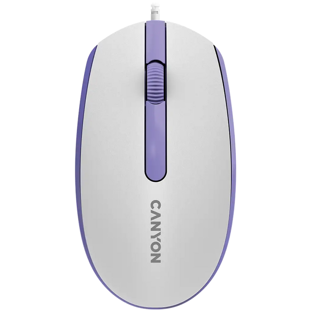 CANYON mouse M-10 Wired White Lavender