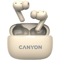 CANYON headset OnGo TWS-10 ANC+ENC Beige - Image 2