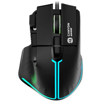 CANYON mouse Fortnax GM-636 RGB 9buttons Wired Black