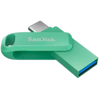 SanDisk Ultra Dual Drive Go USB Type-C Flash Drive 64GB, Absinthe Green