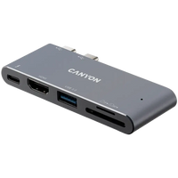 CANYON hub DS-5 5in1 Thunderbolt 3 4k Space Grey - Image 2