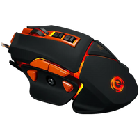 CANYON mouse Hazard GM-6 LED Wired Black Orange - Image 2