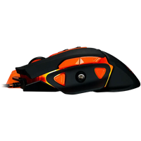 CANYON mouse Hazard GM-6 LED Wired Black Orange - Image 3