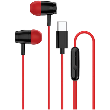 CANYON headphones SEP-5 TYPE-C Red