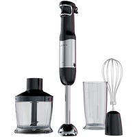 AENO Hand Blender HB2: 1000W, Smooth speed control, LED speed indication, 0.5L Chopper, 0
