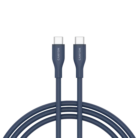CANYON cable CC60SC10 C-C 60W 1m Silicon Dark blue