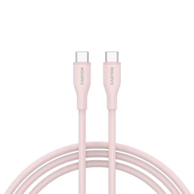 CANYON cable CC60SC10 C-C 60W 1m Silicon Pink Sand