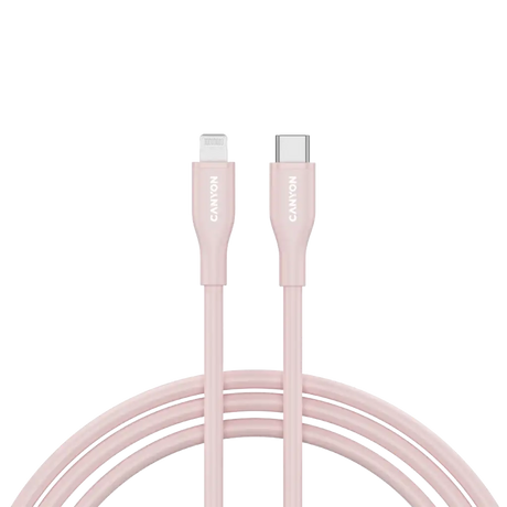 CANYON cable CLNM60 C-L 60W MFI 1m Silicon Pink