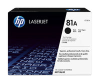 HP 81A Black Original LaserJet Toner Cartridge 10 500 pgs