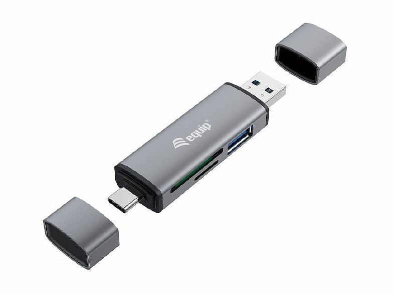 EQUIP HUB, CARD READER WITH USB 3.0 HUB