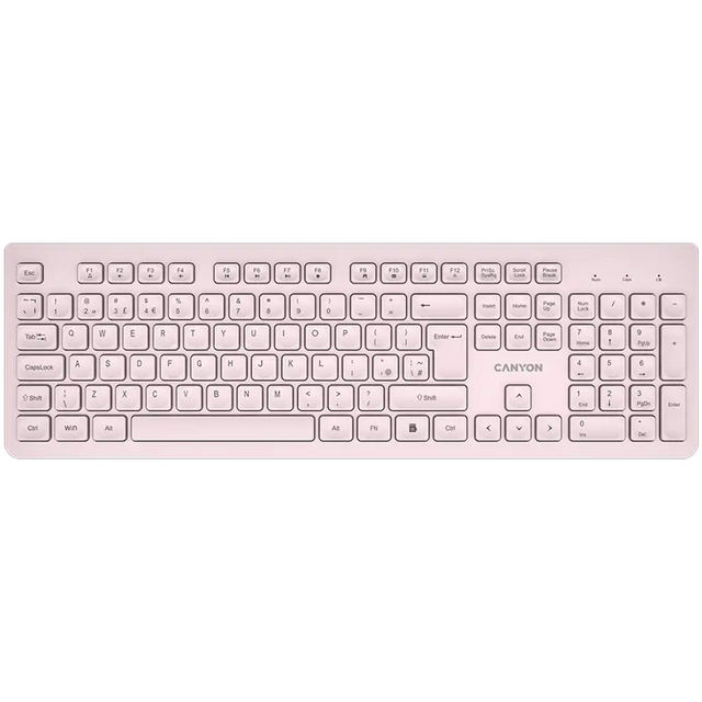 CANYON keyboard HKB-W01 UK/US AAA Wireless Beige