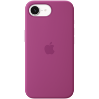 Apple iPhone 16e Silicone Case - Fuchsia