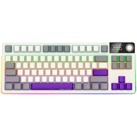 LORGAR KBP70TKLW, Wireless TKL Mechanical Gaming Keyboard Pro, Beige, EN layout