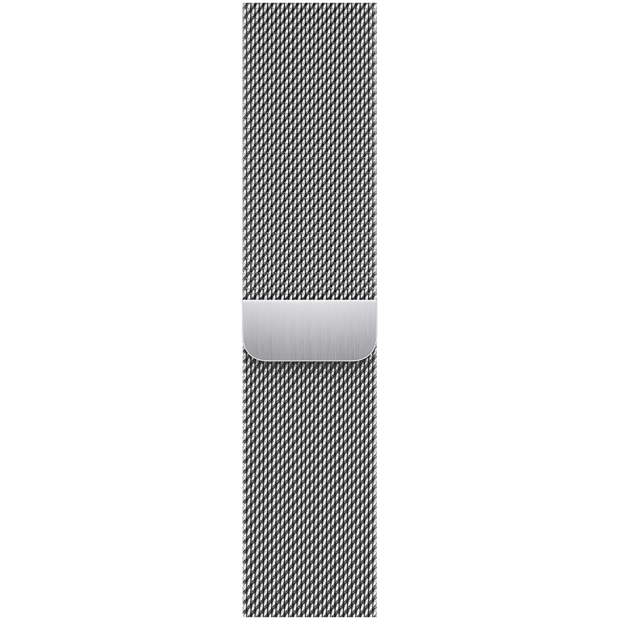 41mm Silver Milanese Loop