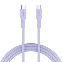 CANYON cable OnWire 60CL C-C 60W COLOR Braided 1m Purple