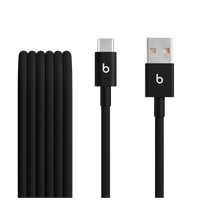 Beats USB-A to USB-C Woven Cable (1.5 m) - Bolt Black