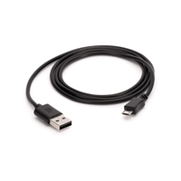 Zebra Motorola Micro-USB to USB-A Active Sync Cable Black