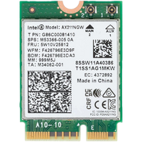 intel Wi-Fi6 AX211 (Gig+) Module - M.2 2230, M.2 1216