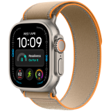 Apple Watch Ultra 4 GPS + Cellular 49mm Natural Titanium Case with Sand Trail Loop - M/L, Model A3579