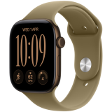 Apple Watch Series 12 GPS 42mm Dark Bronze Aluminium Case with Olive Sport Band - M/L, Model A3581