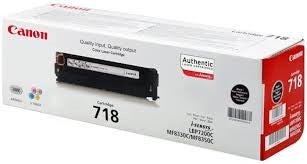 CANON 718 BLACK TONER CARTRIDGE