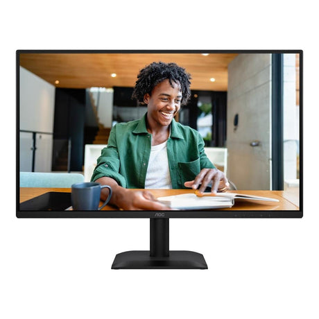 AOC-27E40L E40 Monitor, 27 Inch, 0.5ms MPRT, IPS, 1920*1080 144Hz, 300nits, HDMI+DP, Internal PSU, 3R Warranty