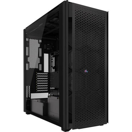 Corsair iCUE LINK 9000D AIRFLOW Tempered Glass Super-Tower Black Gaming PC Case