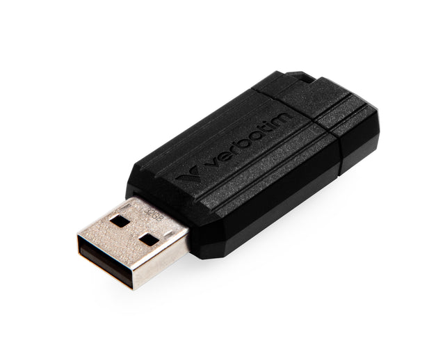 Verbatim 32GB Pinstripe USB Blk
