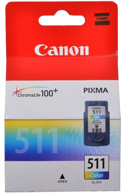 Canon-Ink-CL-511 CLR- IP2700/ MP240/ MP250/ MP270/  MP230/ MP280/ MX320/ MX330/ MX340/ MX350 / MX360 / MX410 / MX420- Yield 244