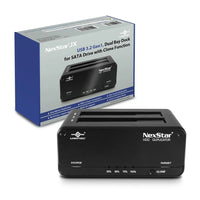 Vantec NexStar JX 2.5 3.5-inch SATA USB 3.2 Gen 1 External Drive Enclosure Black - Image 3