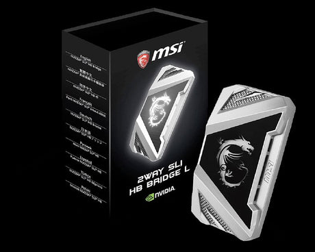 MSI 2WAY Sli HB Bridge L Silver