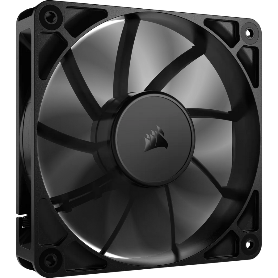 Corsair RS120 120mm PWM Case Fan 420-2100 RPM 72.8 CFM (Black)