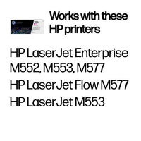 HP 508X High Yield Magenta Original LaserJet Toner Cartridge 9 500 pgs